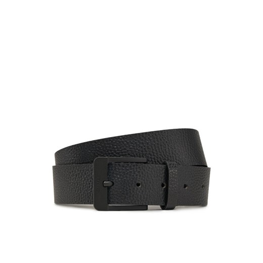 Pasek Męski Calvin Klein Jeans Nos Classic 40mm LV04G7015G Czarny ze sklepu eobuwie.pl w kategorii Paski męskie - zdjęcie 182081189