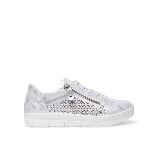 Sneakersy Remonte D5830-91 Srebrny ze sklepu eobuwie.pl w kategorii Półbuty damskie - zdjęcie 182081255