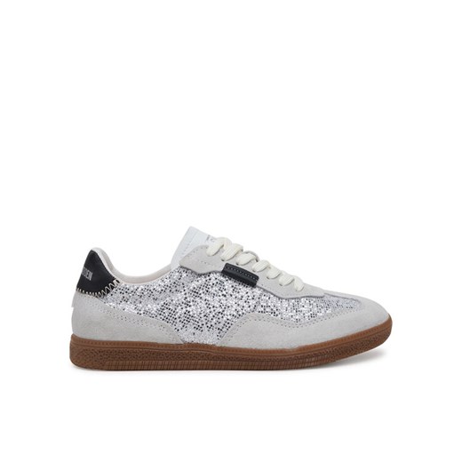 Sneakersy Steve Madden Emporia SM11003419 Srebrny ze sklepu eobuwie.pl w kategorii Buty sportowe damskie - zdjęcie 182081256