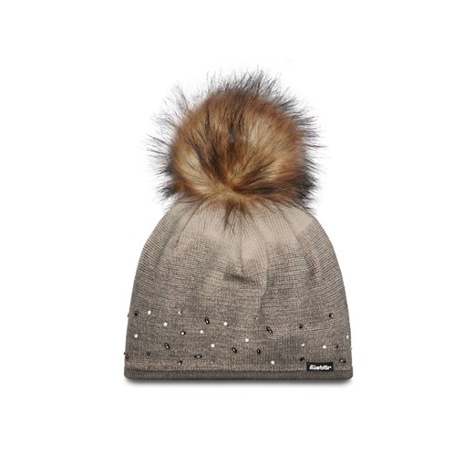 Czapka Eisbär Dip Dye Lux Crystal 80072 109 Czarny ze sklepu eobuwie.pl w kategorii Czapki zimowe damskie - zdjęcie 182081276