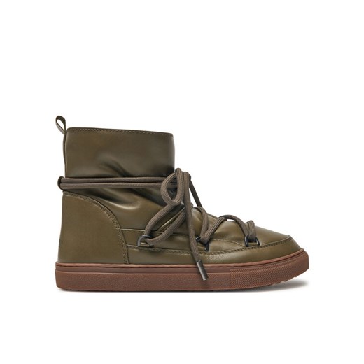 Śniegowce Inuikii Full Leather 55102-087 Zielony ze sklepu eobuwie.pl w kategorii Buty zimowe męskie - zdjęcie 182081289