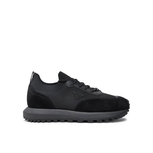 Sneakersy Emporio Armani X4X659 XR105 Czarny ze sklepu eobuwie.pl w kategorii Buty sportowe męskie - zdjęcie 182081339