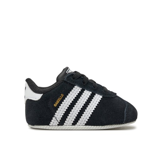 Sneakersy adidas Gazelle Crib JI2046 Czarny ze sklepu eobuwie.pl w kategorii Buciki niemowlęce - zdjęcie 182081427