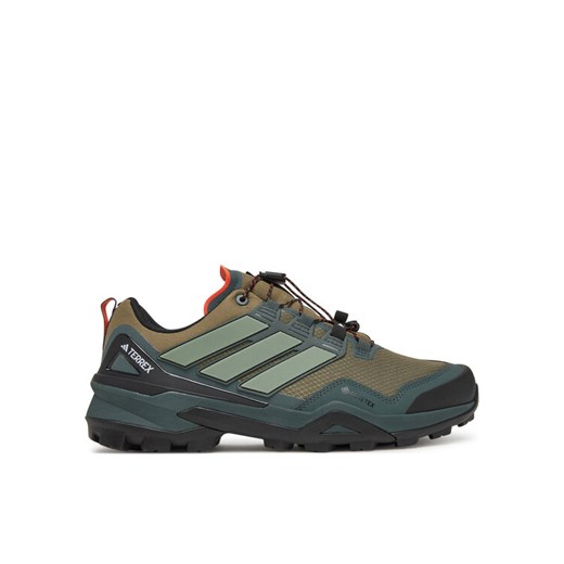 Trekkingi adidas Terrex Skychaser GORE-TEX IH1095 Khaki ze sklepu eobuwie.pl w kategorii Buty trekkingowe męskie - zdjęcie 182081446