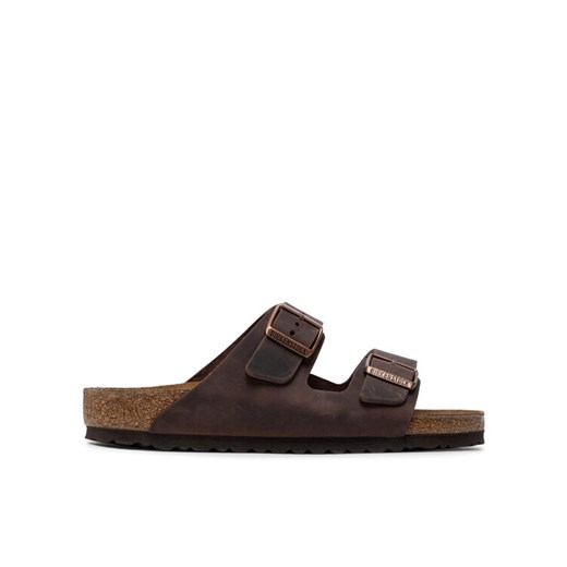 Klapki Birkenstock Arizona Bs 0052531 Brązowy ze sklepu eobuwie.pl w kategorii Buty męskie - zdjęcie 182081575