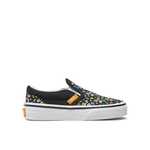 Tenisówki Vans Classic Slip-On VN000CYGBML1 Czarny ze sklepu eobuwie.pl w kategorii Trampki dziecięce - zdjęcie 182081615