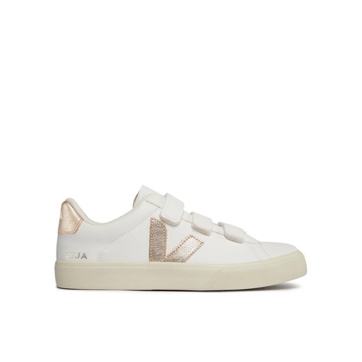 Sneakersy Veja Recifee Logo Chromefree Leather RC0502762B Biały ze sklepu eobuwie.pl w kategorii Trampki męskie - zdjęcie 182081738