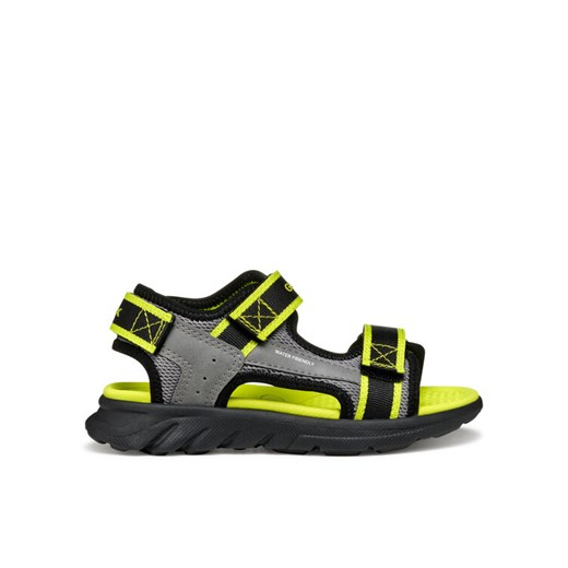 Sandały Geox J Airadyum Bo J45F1B 014ME C0666 M Szary ze sklepu eobuwie.pl w kategorii Sandały dziecięce - zdjęcie 182081869