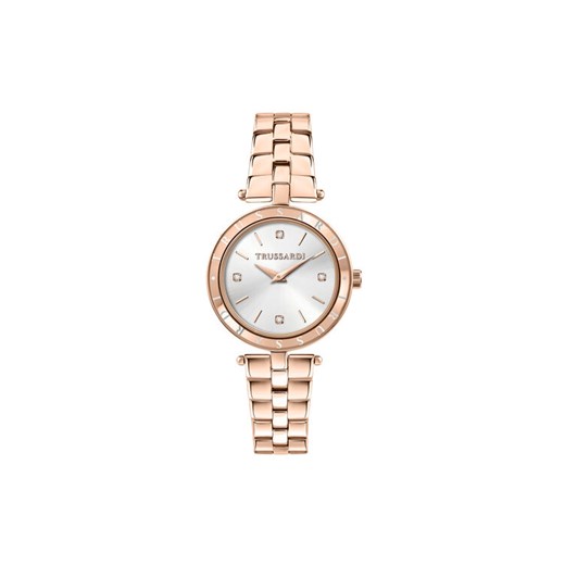 Zegarek Trussardi R2453145512 Różowe złoto ze sklepu eobuwie.pl w kategorii Zegarki - zdjęcie 182081915