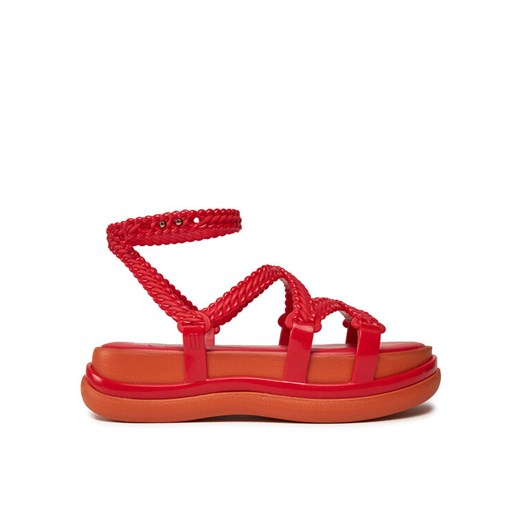 Sandały Melissa Melissa Buzios Ad 33979 Czerwony ze sklepu eobuwie.pl w kategorii Sandały damskie - zdjęcie 182082065