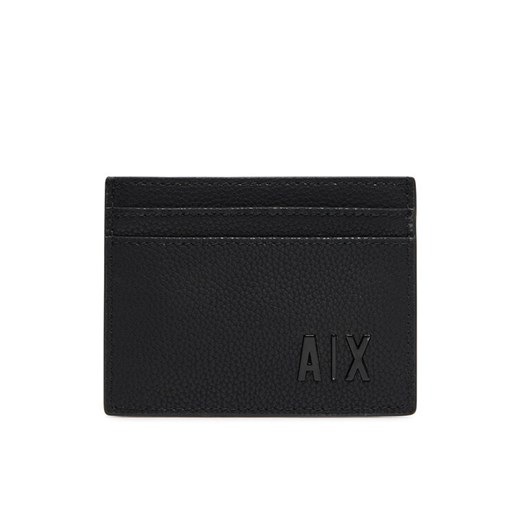 Etui na karty kredytowe Armani Exchange 958053 3F892 00020 Czarny ze sklepu eobuwie.pl w kategorii Portfele męskie - zdjęcie 182082117