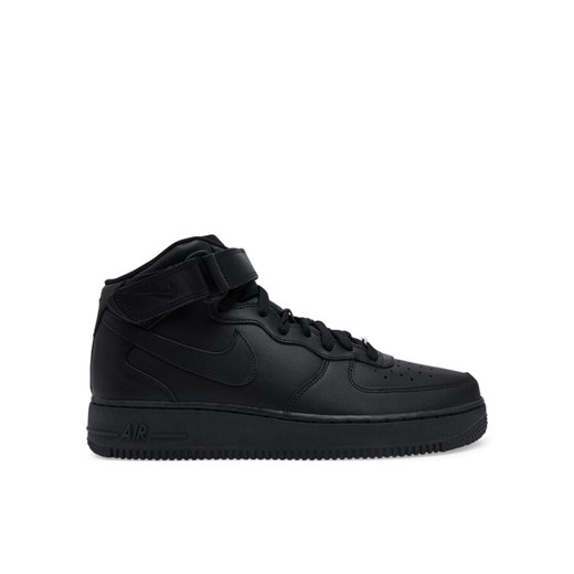 Sneakersy Nike Air Force 1 '07 Mid CW2289 001 Czarny ze sklepu eobuwie.pl w kategorii Buty sportowe męskie - zdjęcie 182082219
