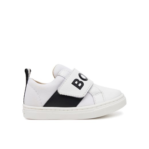 Sneakersy BOSS J52161 S Biały ze sklepu eobuwie.pl w kategorii Buty sportowe dziecięce - zdjęcie 182082227