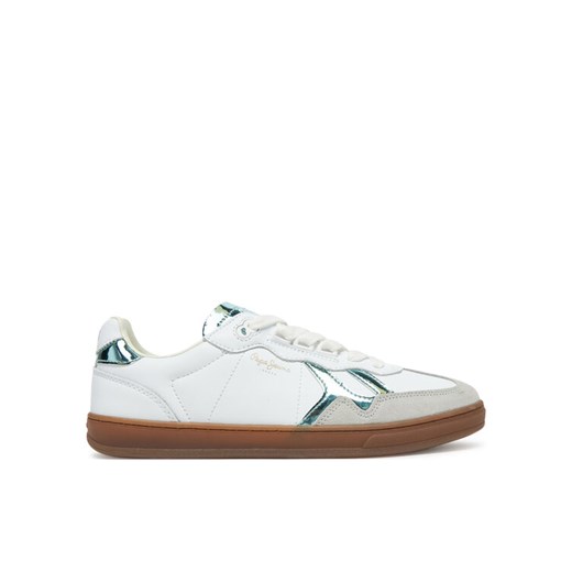 Sneakersy Pepe Jeans Ball Rise W PLS00037 Biały ze sklepu eobuwie.pl w kategorii Buty sportowe damskie - zdjęcie 182082357