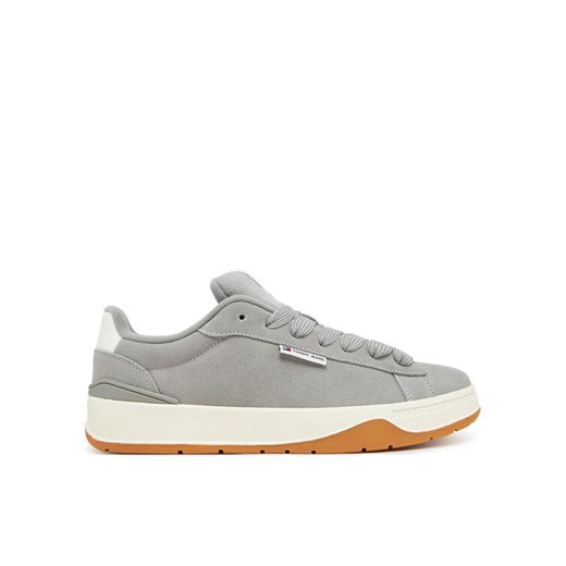 Sneakersy Tommy Jeans Tjm Skater Sneaker EM0EM01607 Szary ze sklepu eobuwie.pl w kategorii Buty sportowe męskie - zdjęcie 182082449