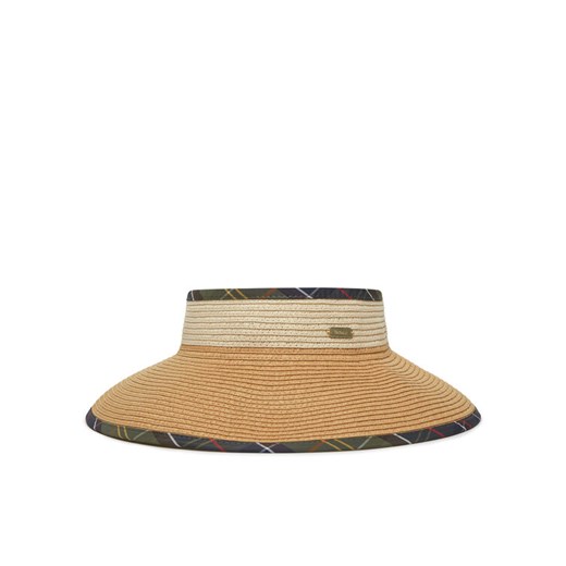 Daszek Barbour Elsdon Packable Visor LHA0581BE11 Brązowy ze sklepu eobuwie.pl w kategorii Kapelusze damskie - zdjęcie 182082456