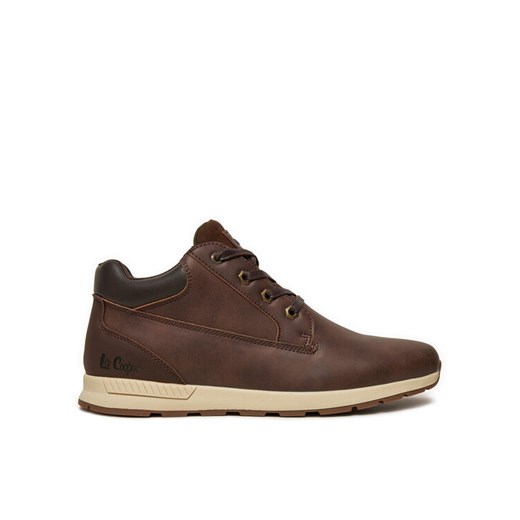 Sneakersy Lee Cooper PBJE0003S Brązowy ze sklepu eobuwie.pl w kategorii Buty sportowe męskie - zdjęcie 182082509