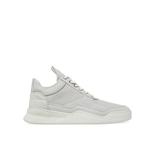 Sneakersy Filling Pieces Low Top Ghost Panel 25255111855 Biały ze sklepu eobuwie.pl w kategorii Buty sportowe męskie - zdjęcie 182082545