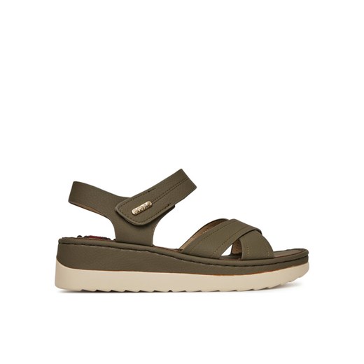 Sandały Go Soft LA319111-L5 Khaki ze sklepu eobuwie.pl w kategorii Sandały damskie - zdjęcie 182082608