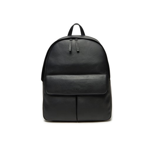 Plecak Calvin Klein Ck Refined Squared Bp K50K512714 Czarny ze sklepu eobuwie.pl w kategorii Plecaki - zdjęcie 182082626