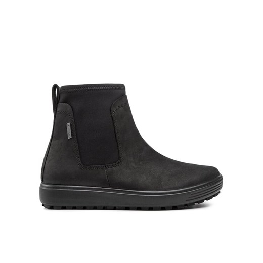 Botki ECCO Soft 7 Tred W GORE-TEX 45046351052 Czarny ze sklepu eobuwie.pl w kategorii Botki - zdjęcie 182082659