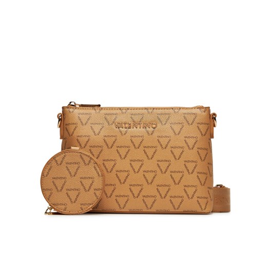 Torebka Valentino Lady Re VBS8GT17 Brązowy ze sklepu eobuwie.pl w kategorii Listonoszki - zdjęcie 182082708