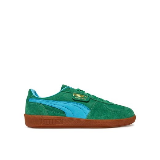 Sneakersy Puma Palermo Vintage Update 401364 01 Zielony ze sklepu eobuwie.pl w kategorii Buty sportowe męskie - zdjęcie 182082715