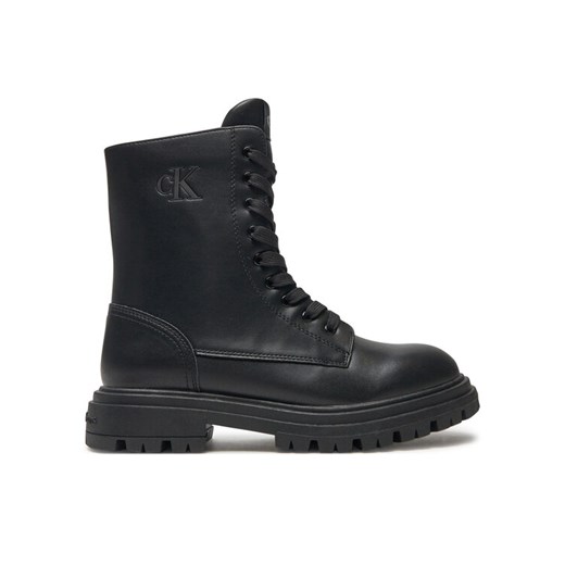 Trapery Calvin Klein Jeans V3X5-81096-1355 S Czarny ze sklepu eobuwie.pl w kategorii Buty zimowe dziecięce - zdjęcie 182082718