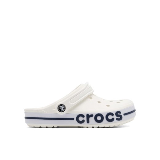 Klapki Crocs BAYABAND CLOG 205089-126 Biały ze sklepu eobuwie.pl w kategorii Klapki damskie - zdjęcie 182082758
