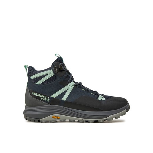 Trekkingi Merrell Siren 4 Mid Gtx GORE-TEX J037744 Granatowy ze sklepu eobuwie.pl w kategorii Buty trekkingowe damskie - zdjęcie 182082775