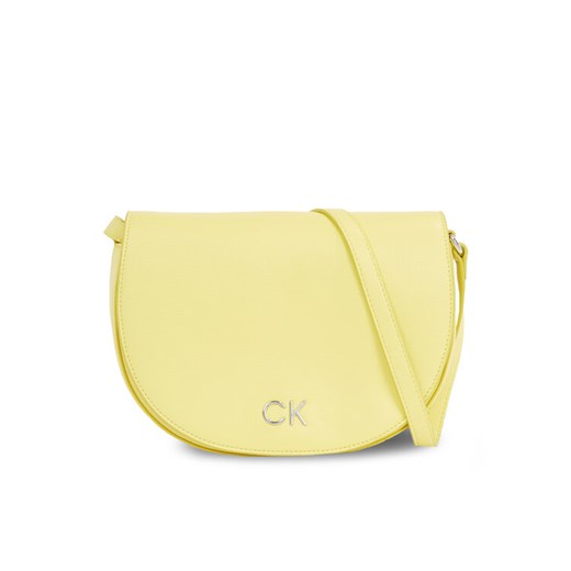 Torebka Calvin Klein Ck Daily Saddle Bag Pebble K60K611679 Żółty Calvin Klein 00 eobuwie.pl