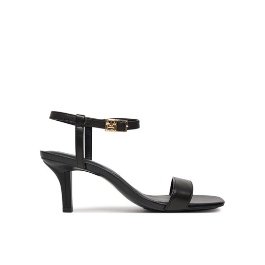 Sandały Tommy Hilfiger FW0FW08446 Czarny ze sklepu eobuwie.pl w kategorii Sandały damskie - zdjęcie 182082857