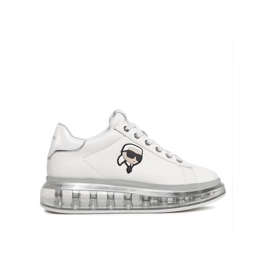 Sneakersy KARL LAGERFELD KL62630N Biały ze sklepu eobuwie.pl w kategorii Buty sportowe damskie - zdjęcie 182082865