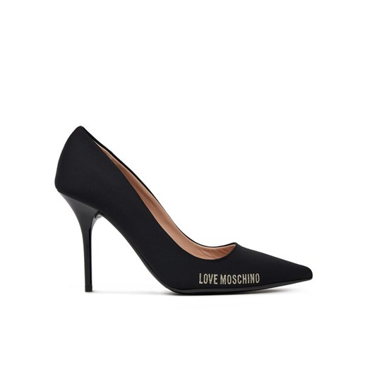 Szpilki LOVE MOSCHINO JA10059G1MIM0000 Czarny ze sklepu eobuwie.pl w kategorii Czółenka - zdjęcie 182082975