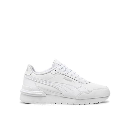 Sneakersy Puma St Runner v4 L Jr 399736 02 Biały ze sklepu eobuwie.pl w kategorii Buty sportowe dziecięce - zdjęcie 182083138