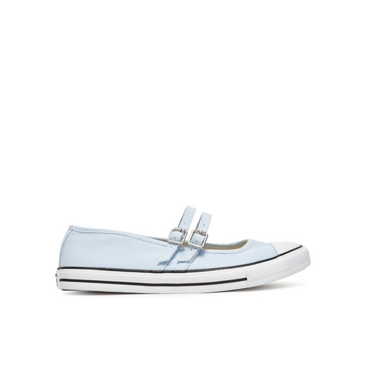 Baleriny Converse Chuck Taylor All Star Dainty Mary Jane A13799C Błękitny ze sklepu eobuwie.pl w kategorii Balerinki - zdjęcie 182083139