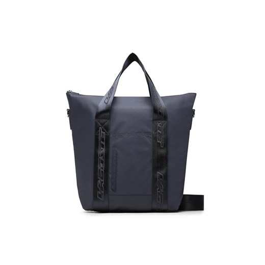 Torebka Lacoste S Tote Bag NF4234SG Granatowy ze sklepu eobuwie.pl w kategorii Torby Shopper bag - zdjęcie 182083166
