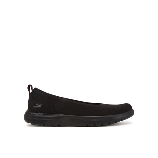 Baleriny Skechers On-The-Go Flex-Siena 138360/BBK Czarny ze sklepu eobuwie.pl w kategorii Balerinki - zdjęcie 182083188