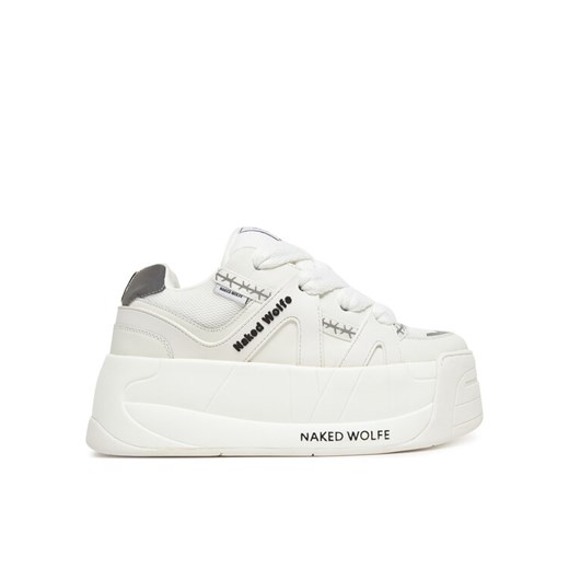 Sneakersy Naked Wolfe SLIDER Biały ze sklepu eobuwie.pl w kategorii Buty sportowe damskie - zdjęcie 182083197