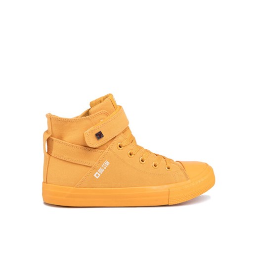 Trampki Big Star Shoes FF274581 Żółty ze sklepu eobuwie.pl w kategorii Trampki damskie - zdjęcie 182083449