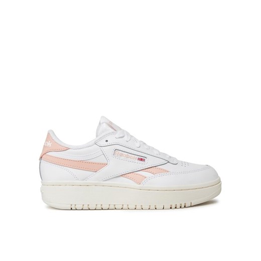 Sneakersy Reebok Club C Double IE1608 Biały ze sklepu eobuwie.pl w kategorii Buty sportowe damskie - zdjęcie 182083497
