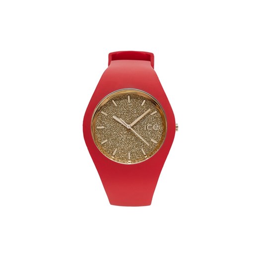 Zegarek Ice-Watch Glitter 21080 Czerwony ze sklepu eobuwie.pl w kategorii Zegarki - zdjęcie 182083549
