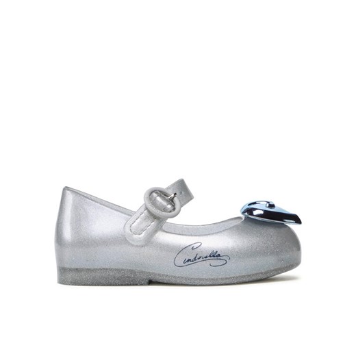 Baleriny Melissa Mini Melissa Sweet Love + Disn 33447 Srebrny ze sklepu eobuwie.pl w kategorii Balerinki dziecięce - zdjęcie 182083556