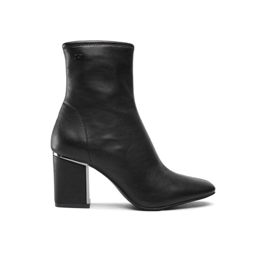 Botki DKNY Cavale K3214434 Czarny ze sklepu eobuwie.pl w kategorii Botki - zdjęcie 182083597