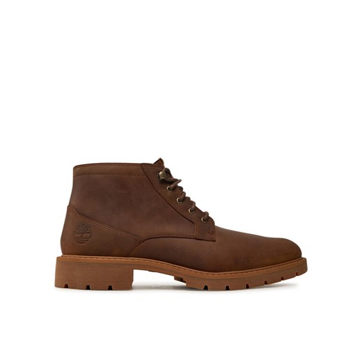 Trzewiki Timberland ELMHURST CHUKKA WR BASIC TB0A29E32031 Brązowy ze sklepu eobuwie.pl w kategorii Buty zimowe męskie - zdjęcie 182083686