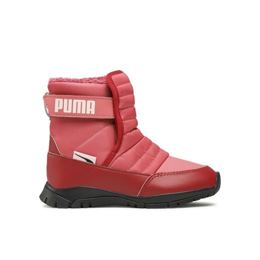 Śniegowce Puma Nieve WTR AC PS 380745 04 Brązowy ze sklepu eobuwie.pl w kategorii Buty zimowe dziecięce - zdjęcie 182083709