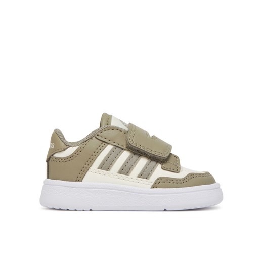 Sneakersy adidas Rapid Court JS3545 Zielony ze sklepu eobuwie.pl w kategorii Buty sportowe dziecięce - zdjęcie 182083729
