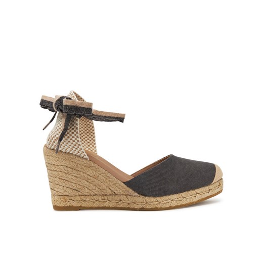 Espadryle Genuins Zeland Canvas G105907 Czarny ze sklepu eobuwie.pl w kategorii Espadryle damskie - zdjęcie 182083767