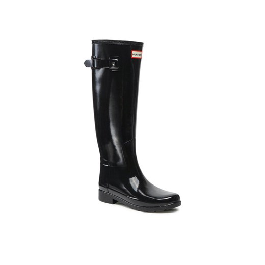 Kalosze Hunter W Org Refined Gloss WFT2200RGL Czarny ze sklepu eobuwie.pl w kategorii Kalosze damskie - zdjęcie 182083769