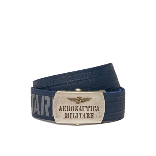 Pasek Męski Aeronautica Militare 251CI317CT3585 Niebieski ze sklepu eobuwie.pl w kategorii Paski męskie - zdjęcie 182083797